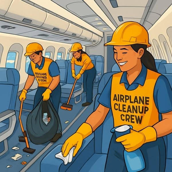 A Guide to Airplane Cleanup Crew Careers: Essential Insights for a Thriving Journey in Aviation